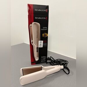 Remington Shine Therapy 2 inch Hair Straightener Flat Iron Argan Oil & Keratin